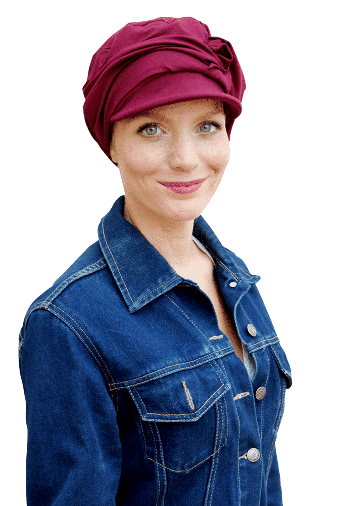 Elegant Chemo Cap With Silky Scarfs For Cancer Women Hair Loss Sleep Beanie 